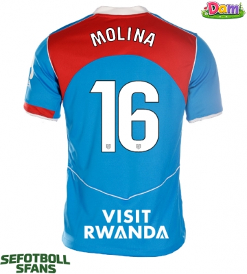 Atletico Madrid Nahuel Molina #16 Tredje Tröja Kvinnor 2025-26 Kortärmad
